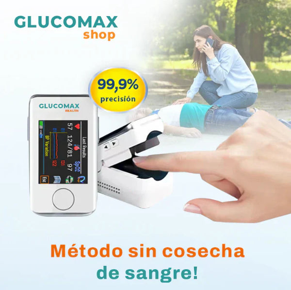 Oximetro Medidor Láser - GlucoMax™ [PRECISIÓN DEL 99,9%]